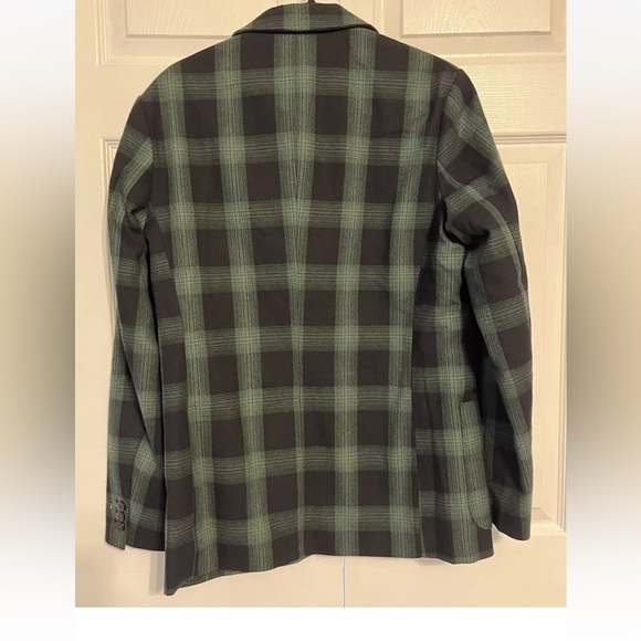 Houston White Set 2 pieces Plaid Blazer And Pant Size S /30x30 - Picture 8 of 10